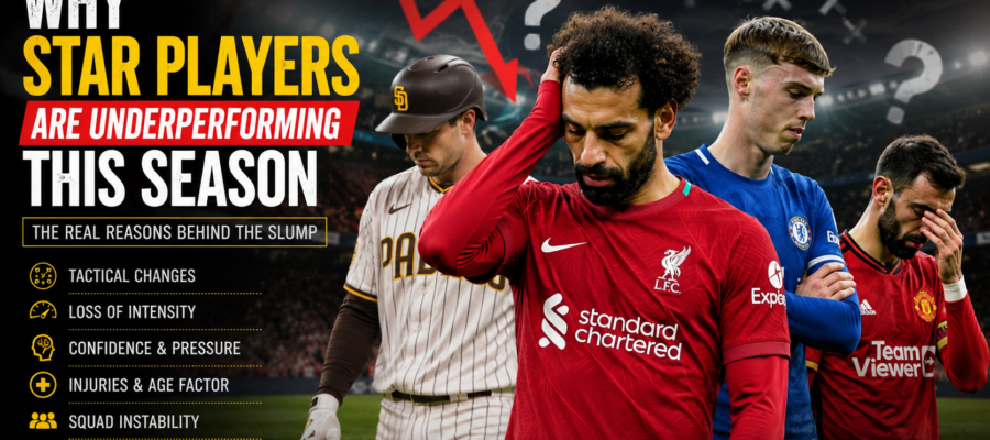 Analysis of star player underperformance this season in sports